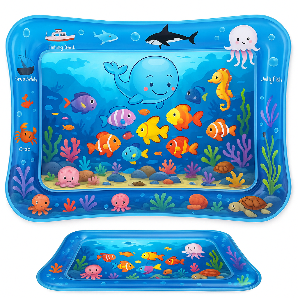 UltraSoft Aqua Play Mat - The Perfect Summer Fun for Kids š¶ & Pets š¾
